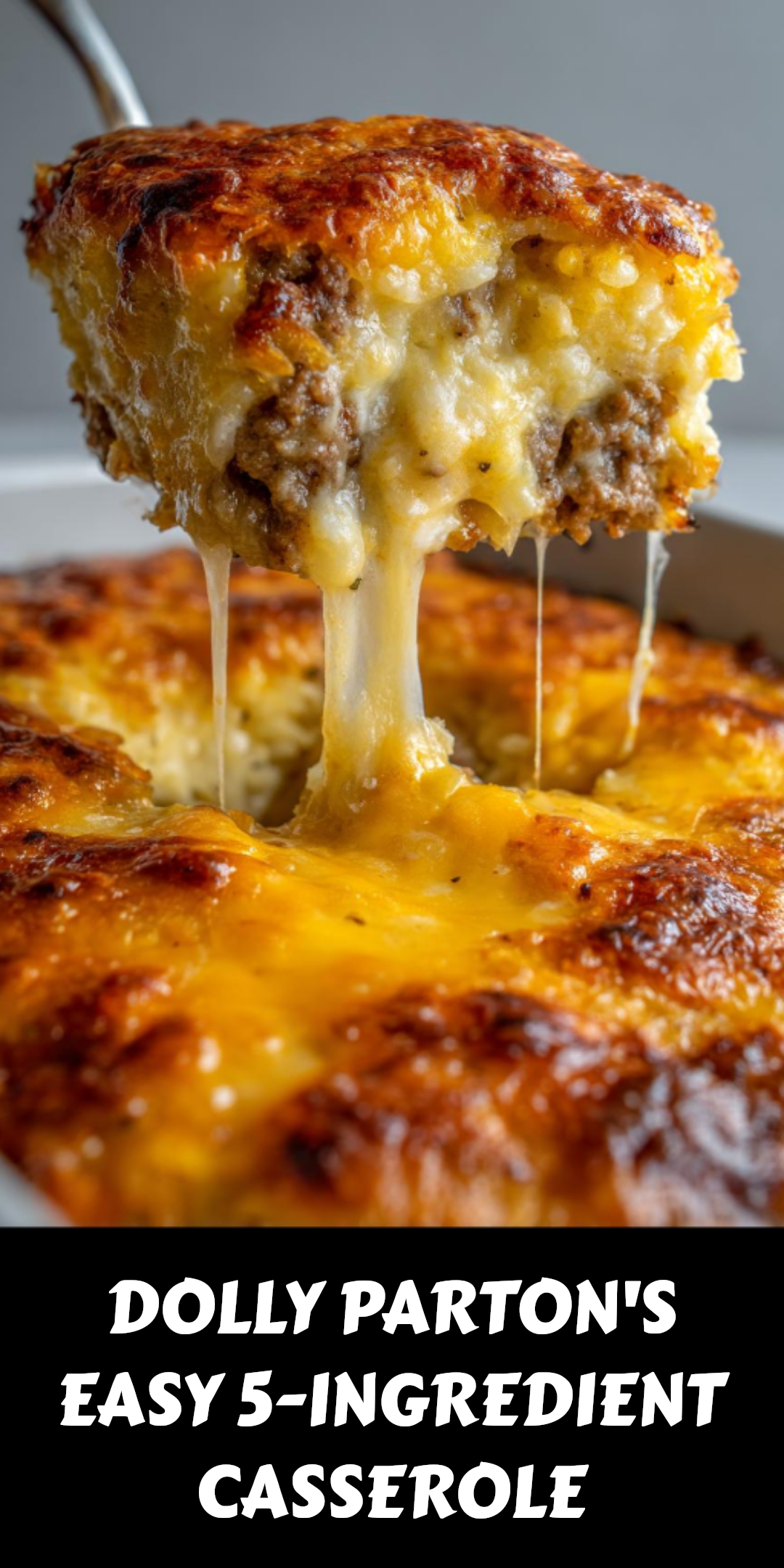 Million Dollar Cheesy Beef Casserole