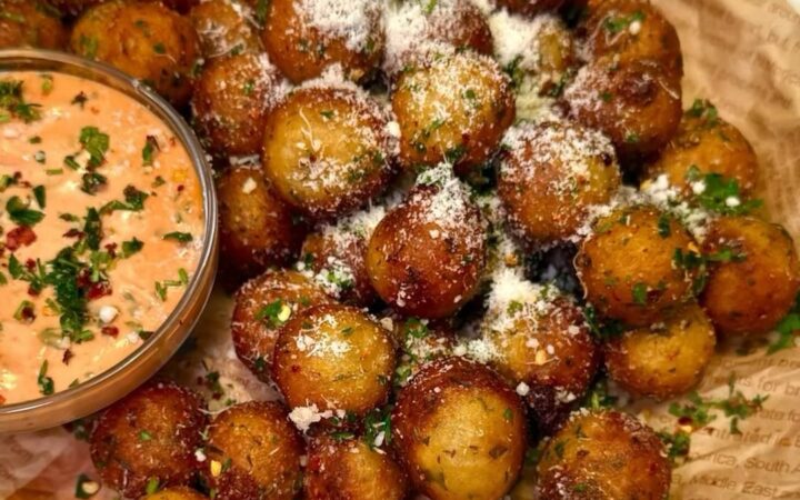 vegan potato fritters