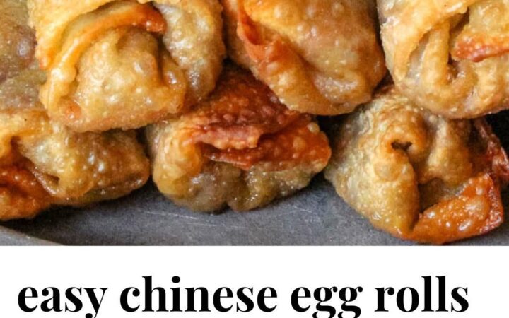 easy chinese egg roll recipe