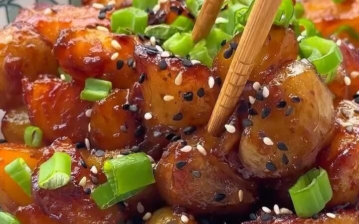 simple tofu dish with sauce