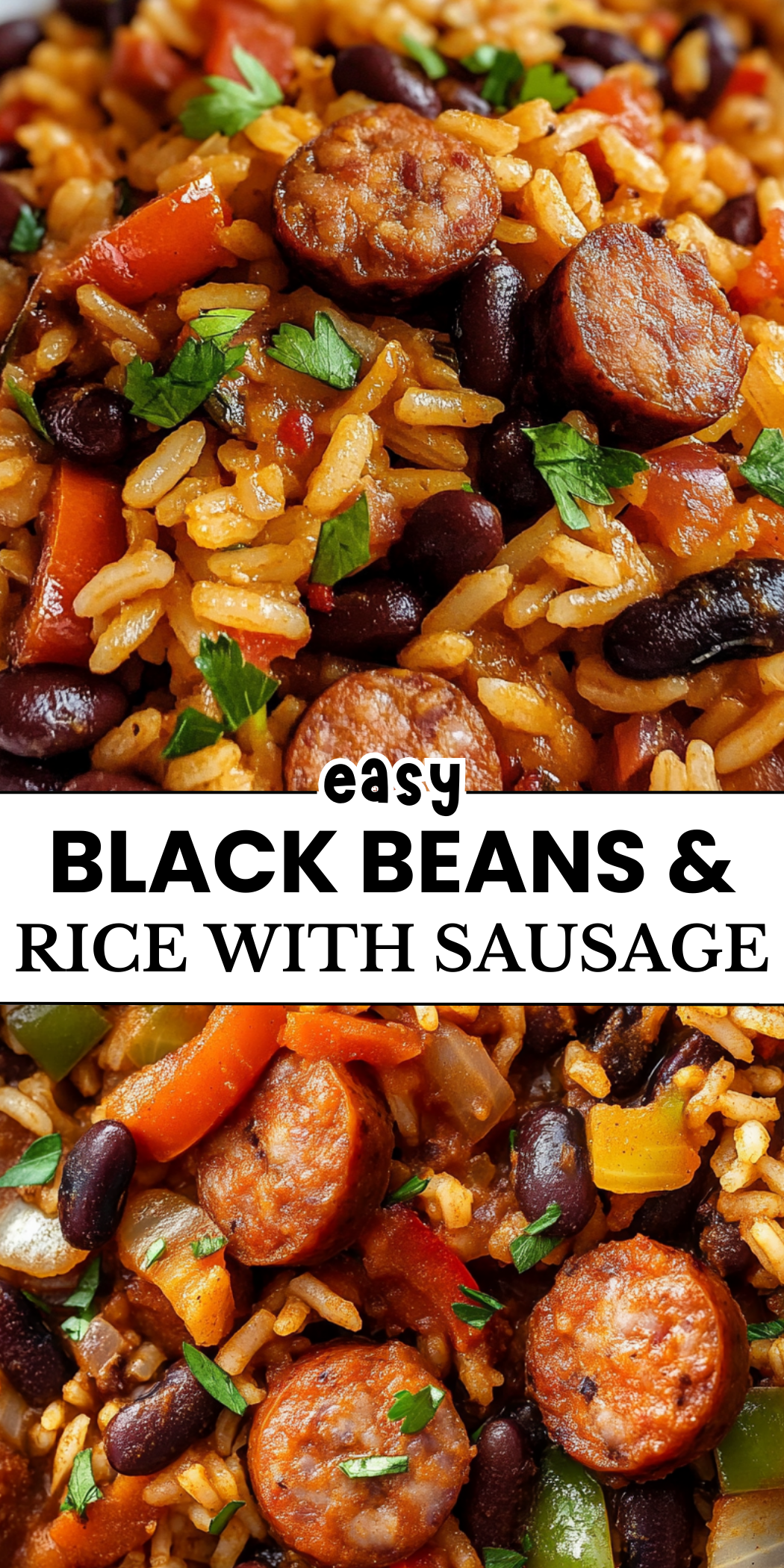 Hearty Sausage and White Bean Skillet