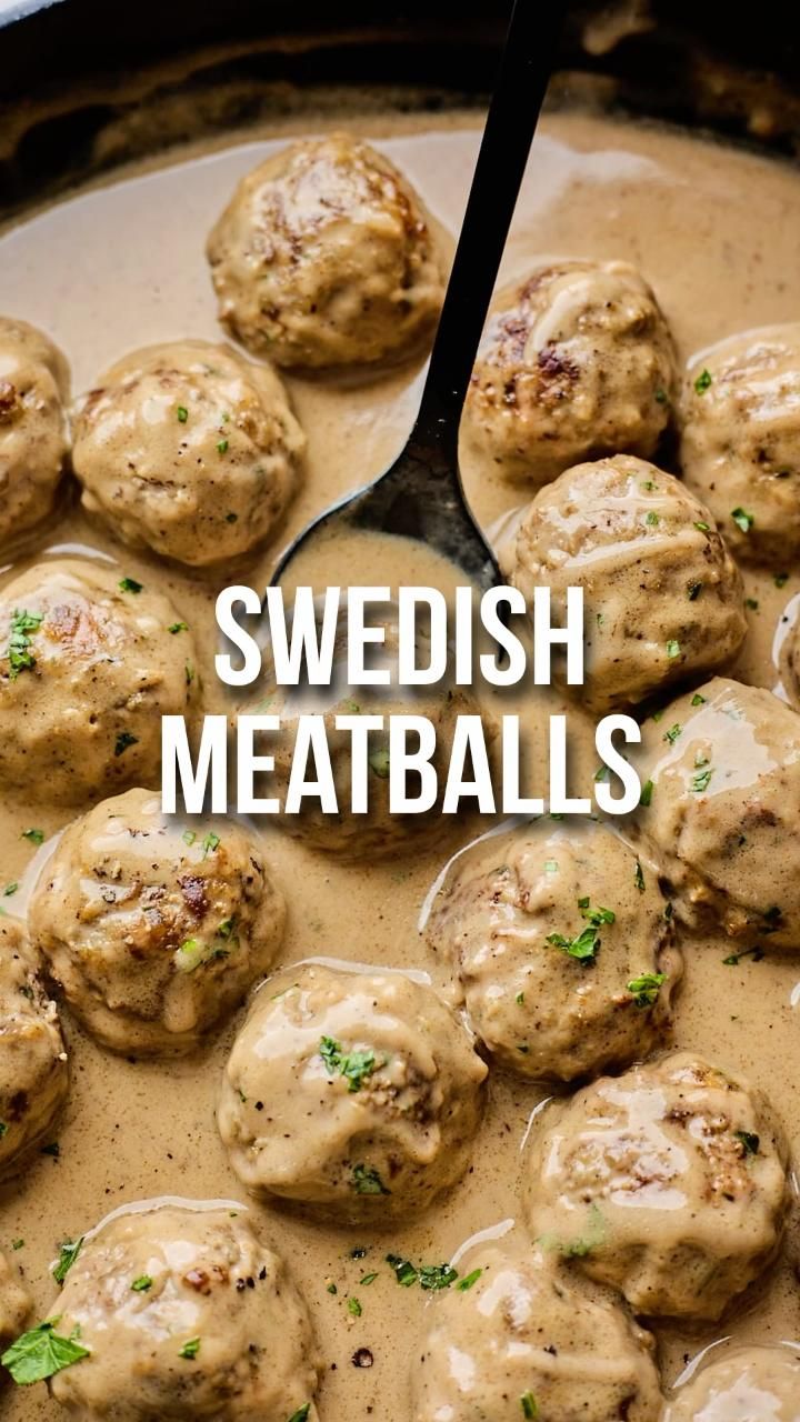 Meatballs With Mushroom Gravy