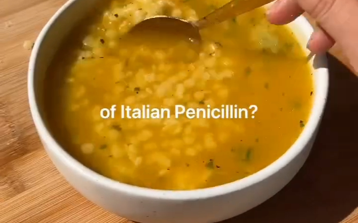 veggie pastina soup