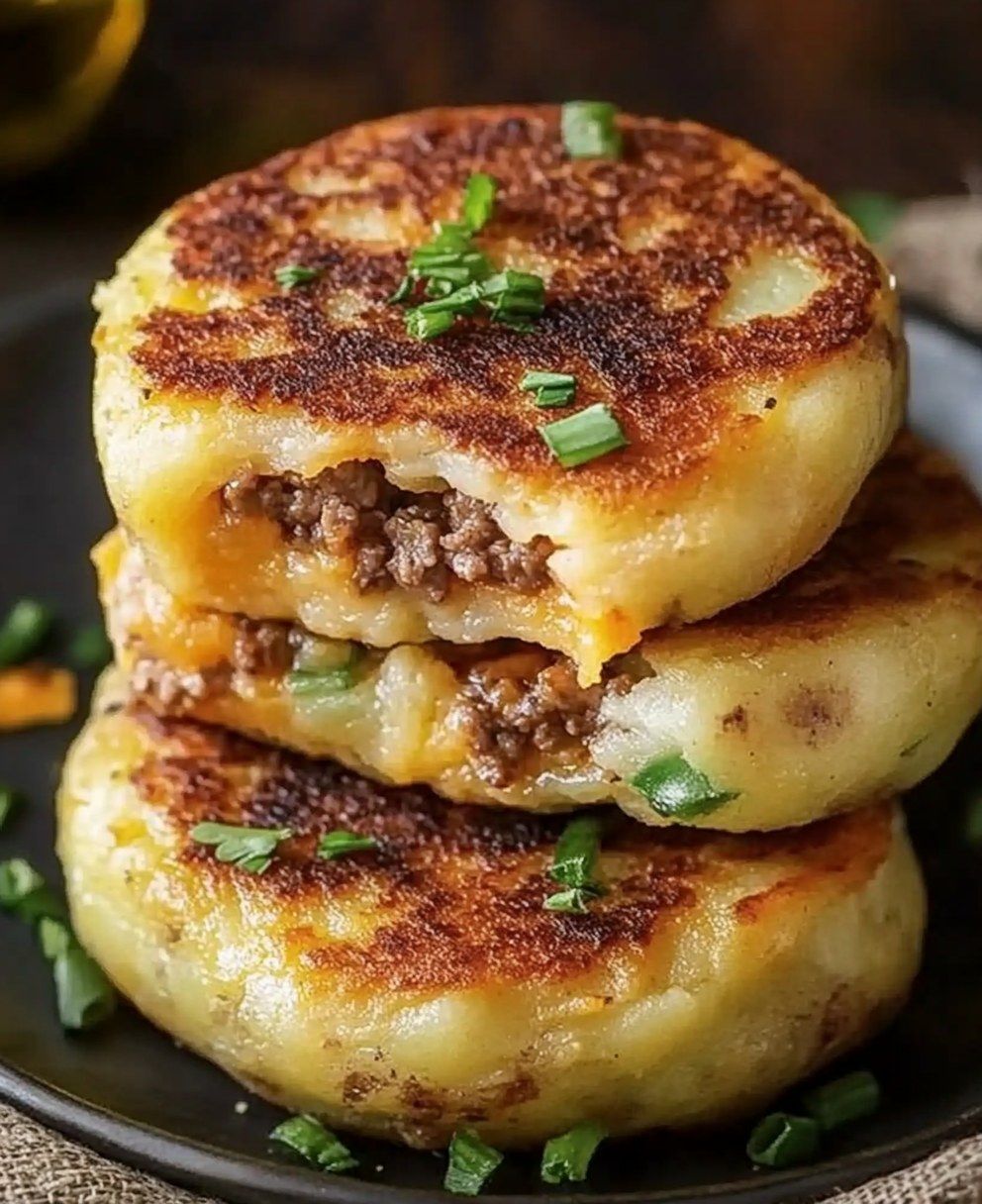 Beef And Potato Cakes