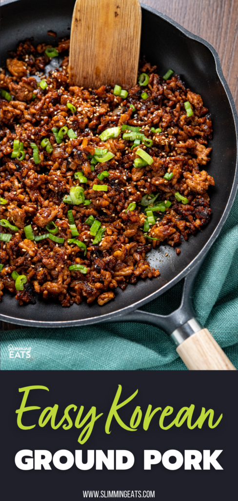 korean ground pork recipe