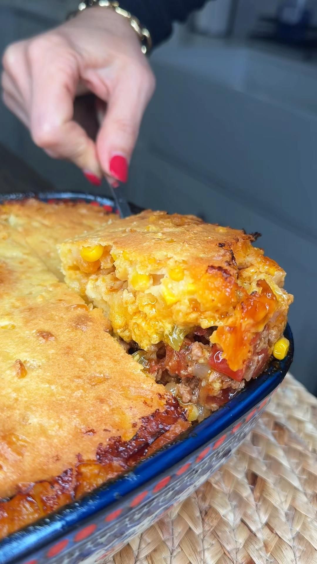 Old Fashioned Mexican Cornbread Casserole