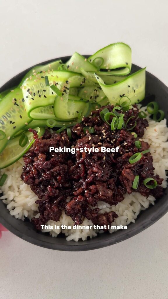 healthy beef lunch meal prep