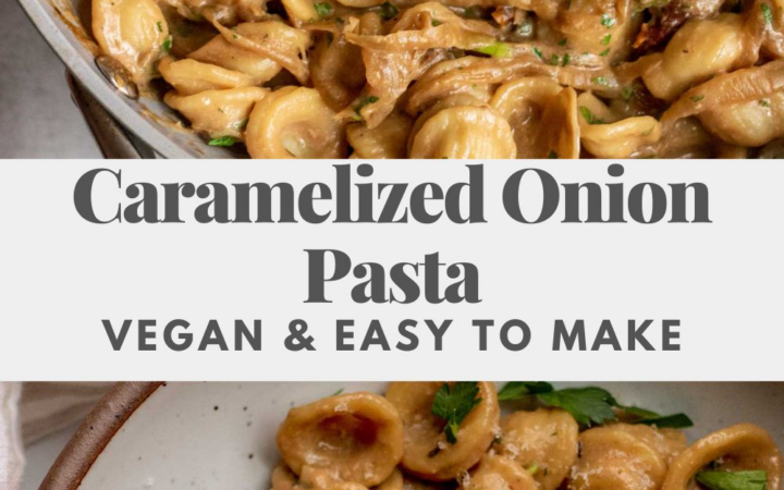 caramelized onion pasta recipe