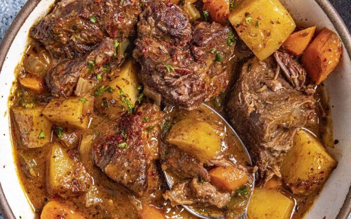 pumpkin braised pork