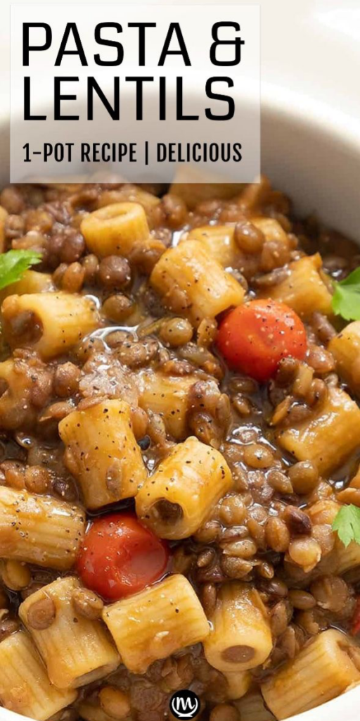 pasta and lentils recipe