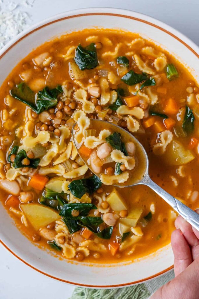 root vegetable lentil stew