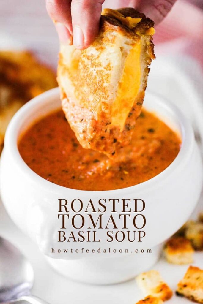 what to serve with tomato basil soup
