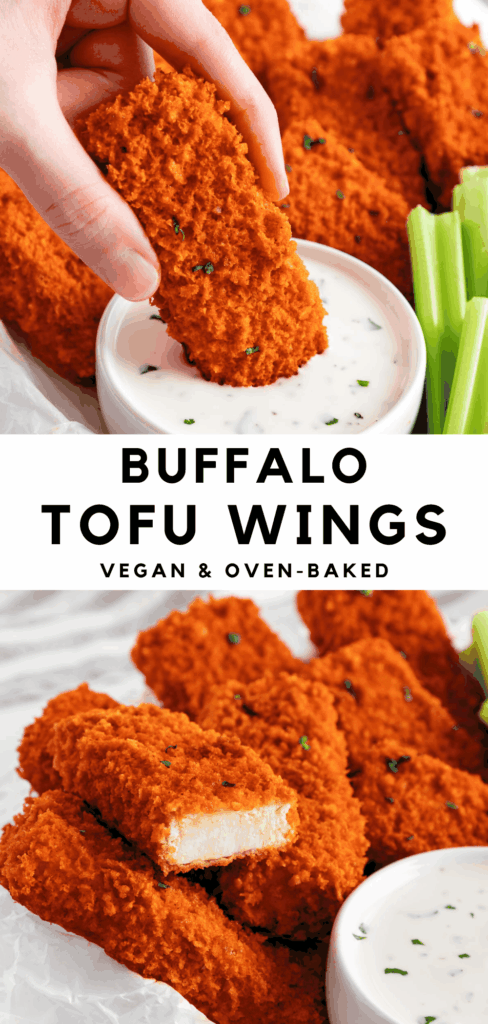 buffalo tofu wings