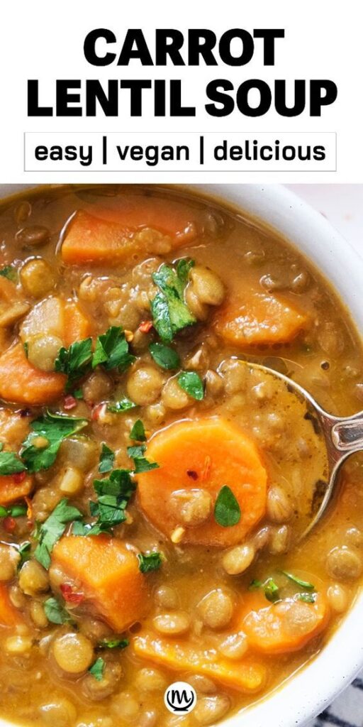 lentil carrot soup crockpot