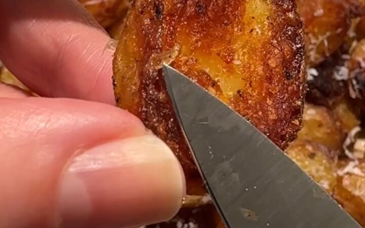 crispy yellow potatoes recipe