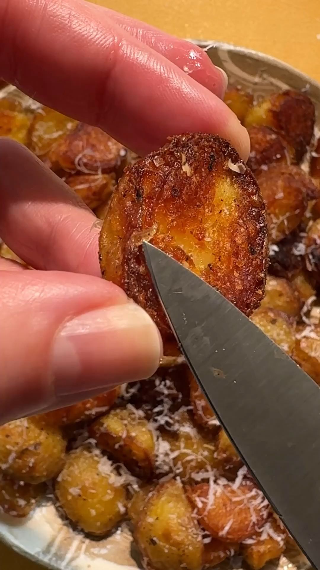 Crispy Yellow Potatoes