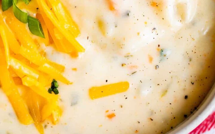 creamy potato leek soup