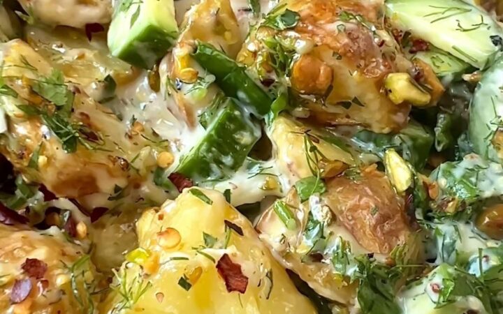 herbed roasted potato salad