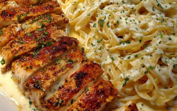 cajun chicken linguine alfredo