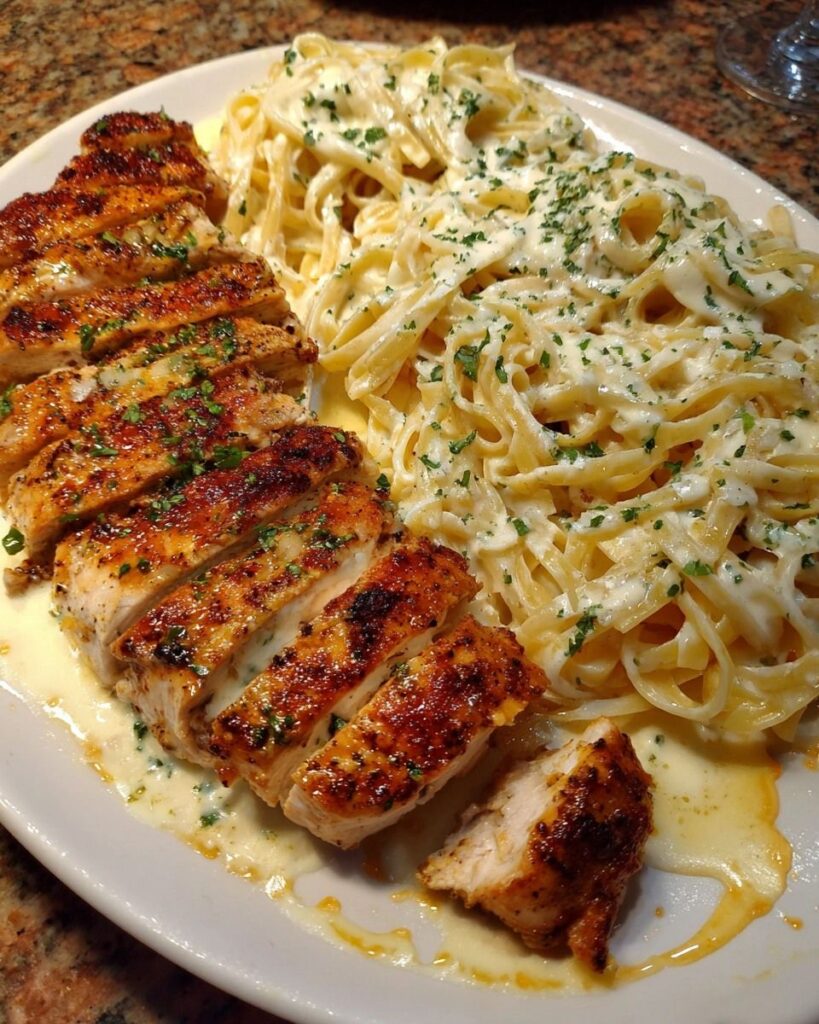 cajun chicken linguine alfredo