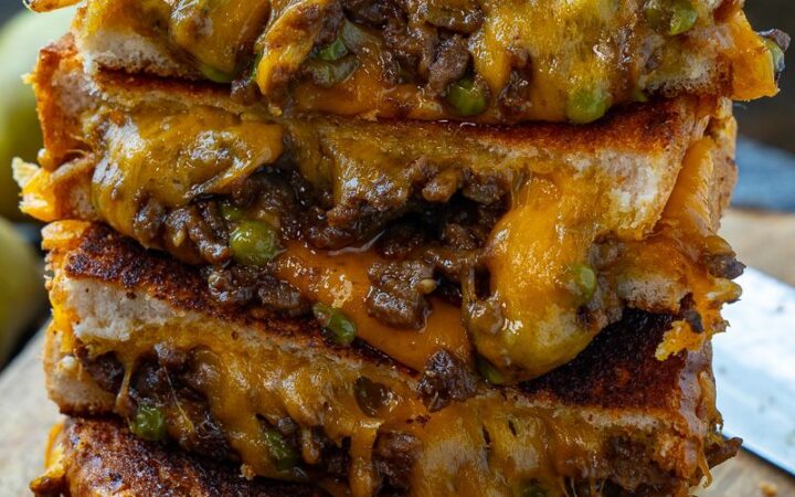 meaty grilled cheese recipe