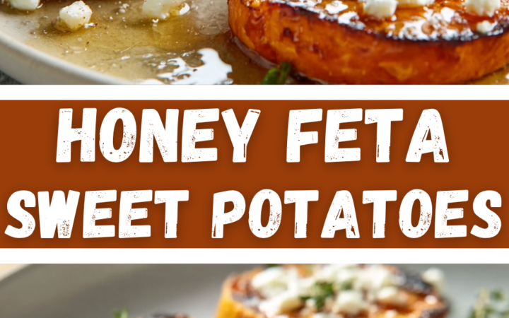 sweet potato feta cakes