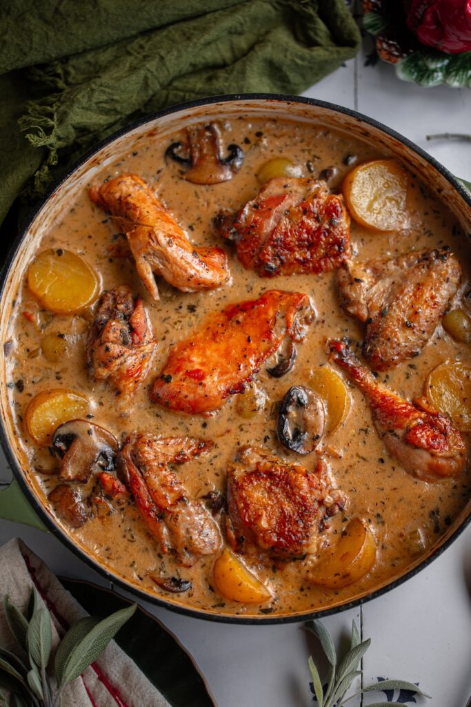 one pan chicken and vegetables