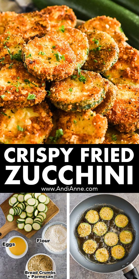Crispy Fried Zucchini Recipe