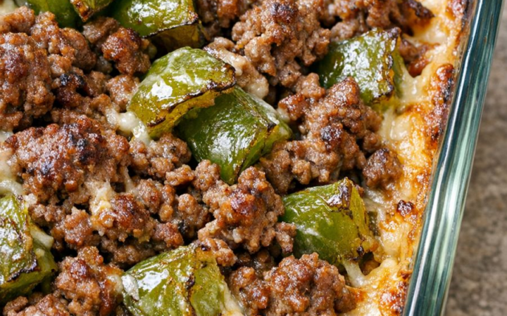 one pan ground meat skillet