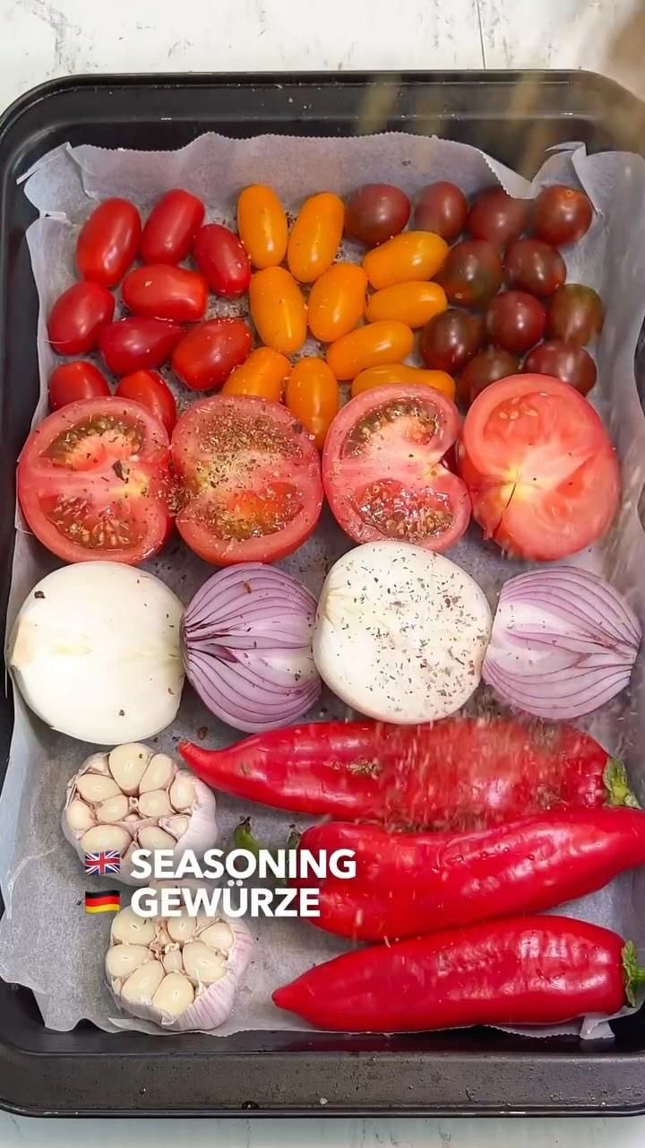 Roasted Tomato Pepper Skillet