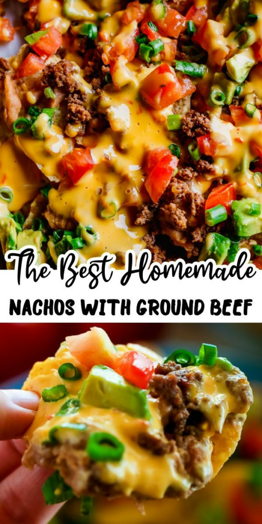 ground beef nachos recipe