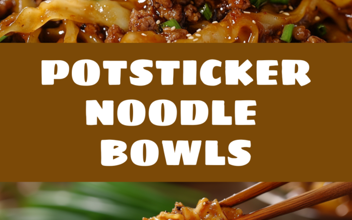 easy asian noodle bowls