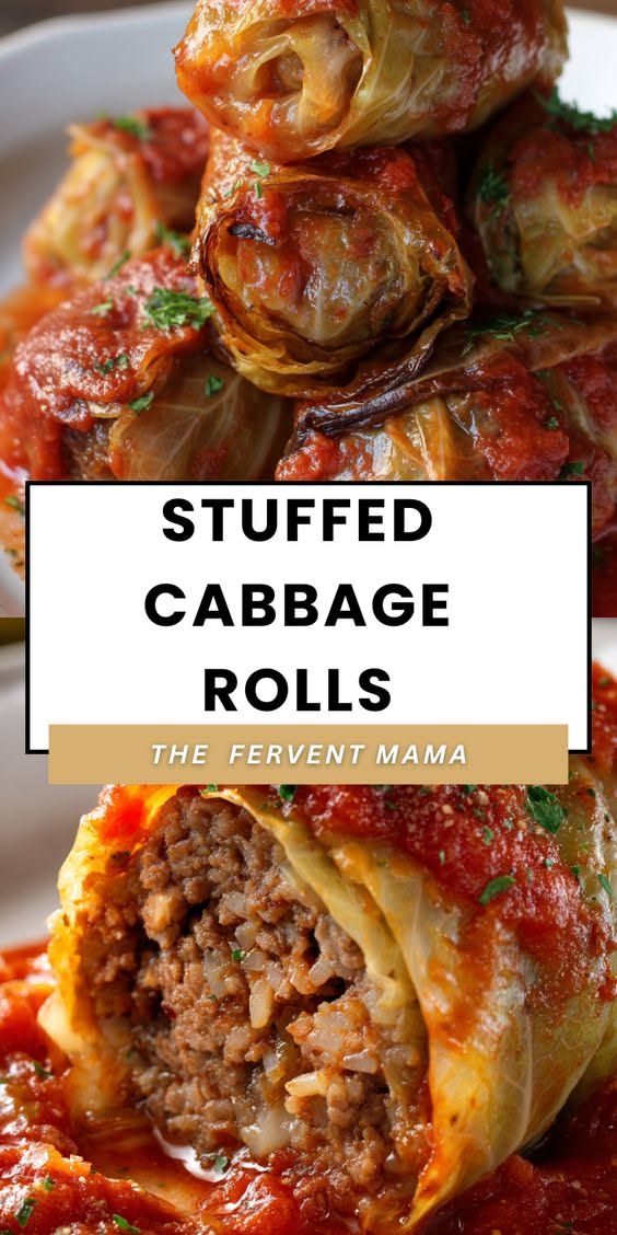 Polish Stuffed Cabbage (Gołąbki)