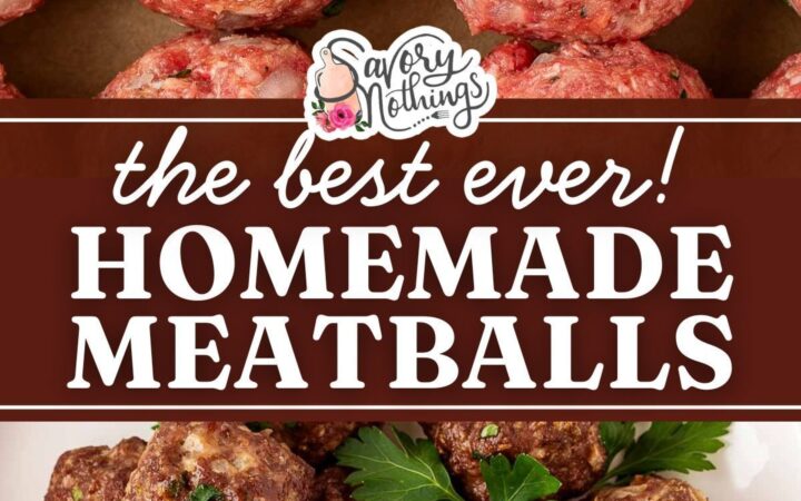 moist beef meatballs