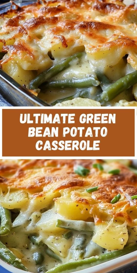 Scalloped Potato Green Bean Casserole