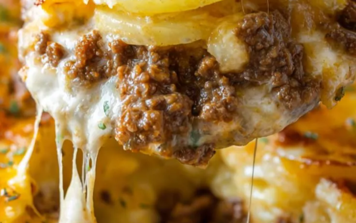 easy hamburger potato dinner
