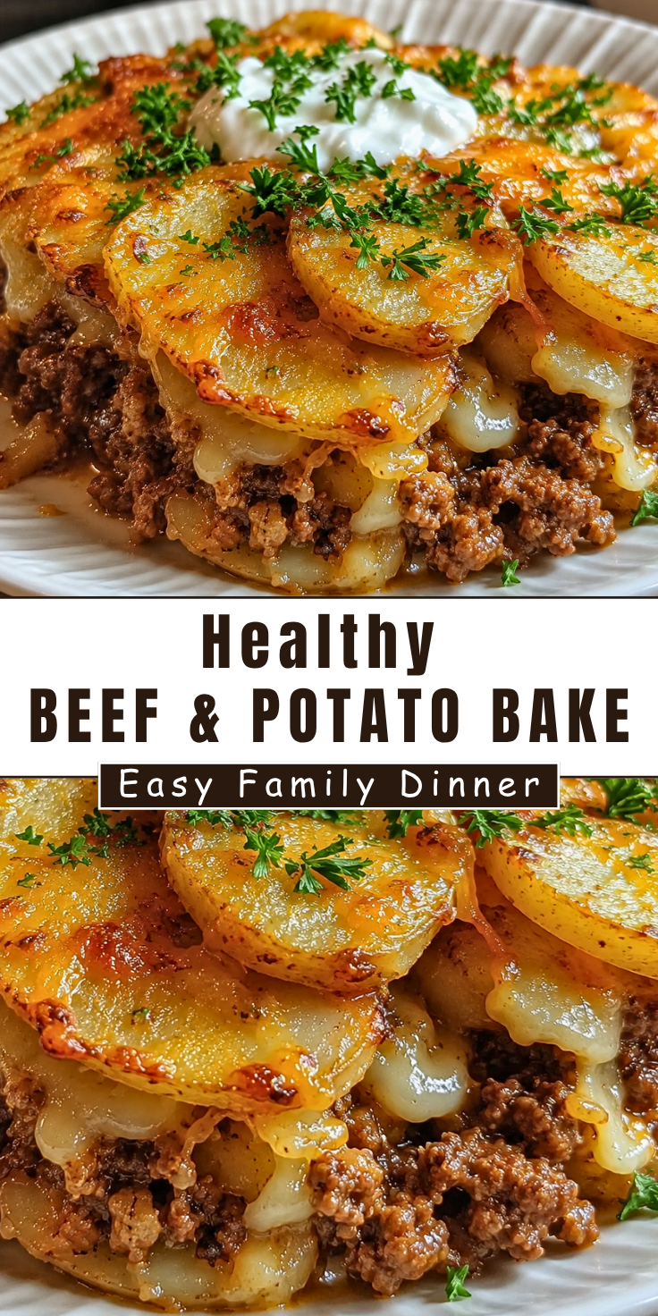 Savory Ground Beef and Potato Skillet