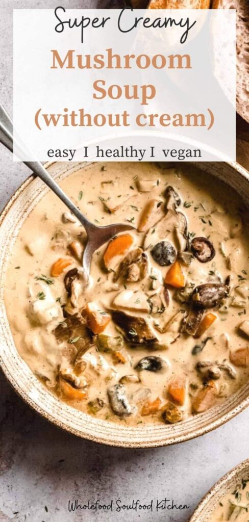 creamy mushroom soup without cream