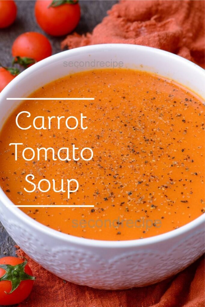 easy carrot tomato soup recipe