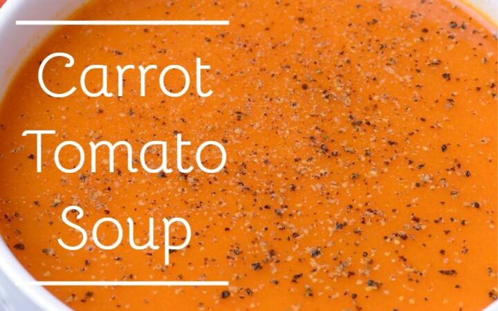easy carrot tomato soup recipe