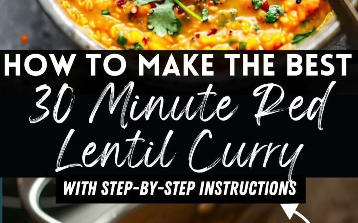 lentil tomato curry recipe