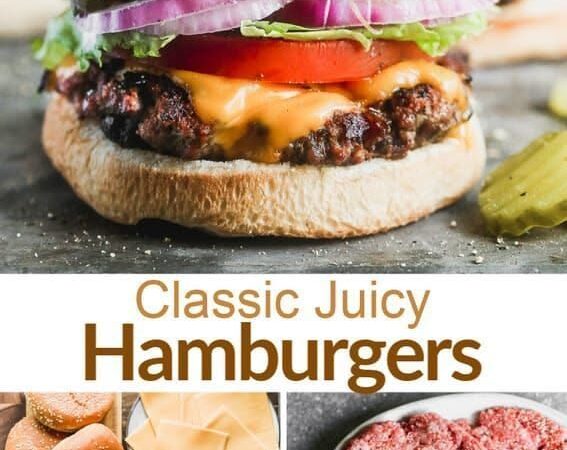classic burger recipe