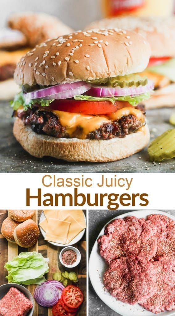 classic burger recipe
