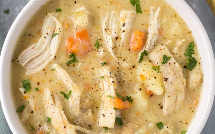 chicken pot pie soup recipe