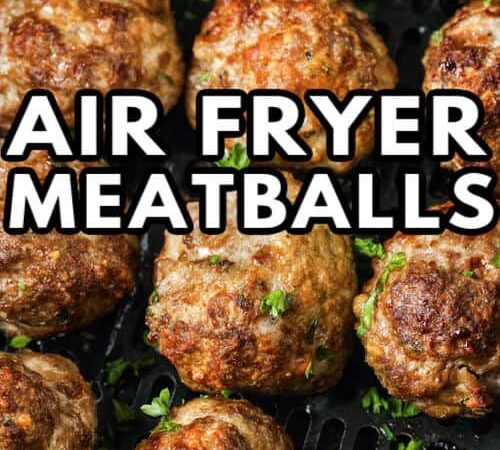 air fryer meatballs