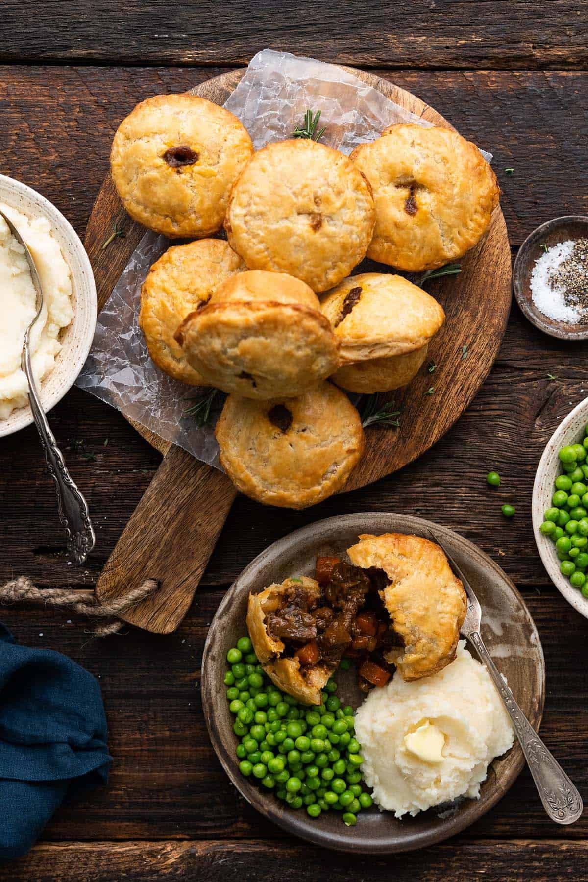 Mini Beef Pot Pies