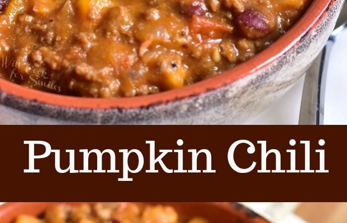healthy vegetarian pumpkin chili