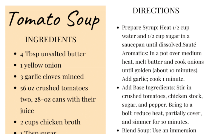 easy culinary recipes