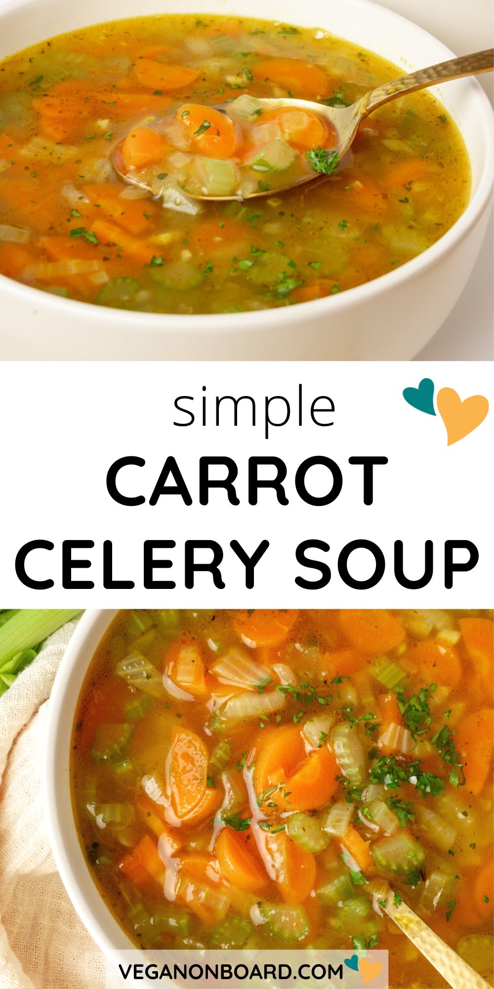 Honey-Glazed Carrots and Celery with Thyme