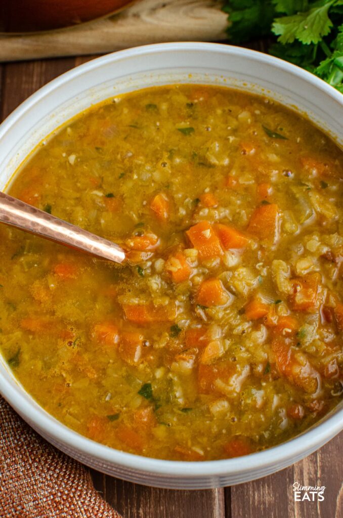 vegetable lentil soup recipe